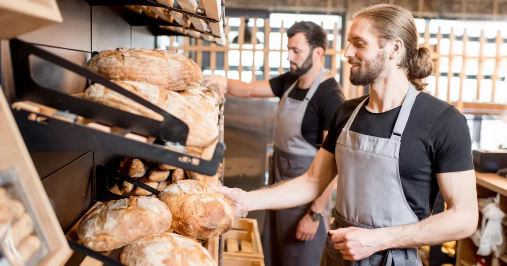 Boulangerie bien agencée