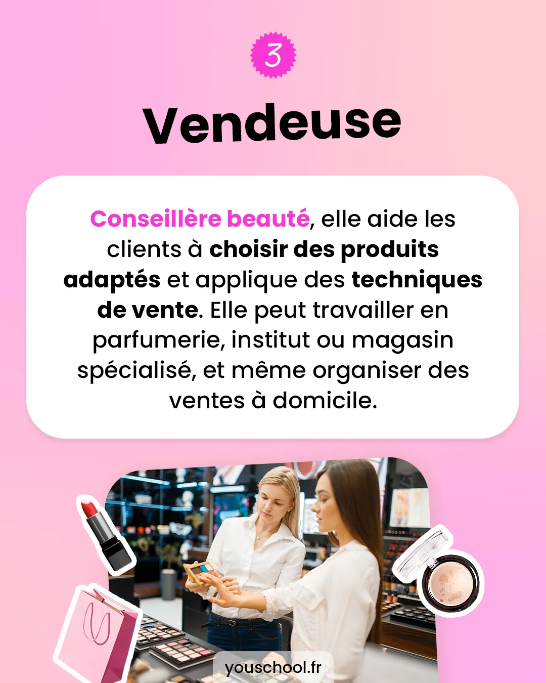3 métiers qui recrutent dans le secteur de la beauté avec un CAP Esthétique