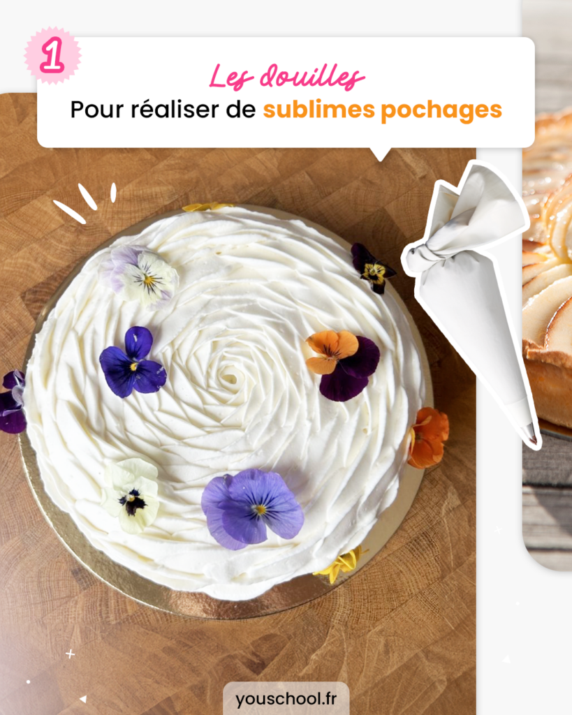 Les douilles, matériel indispensable pour passer votre CAP Pâtissier dans les meilleures conditions