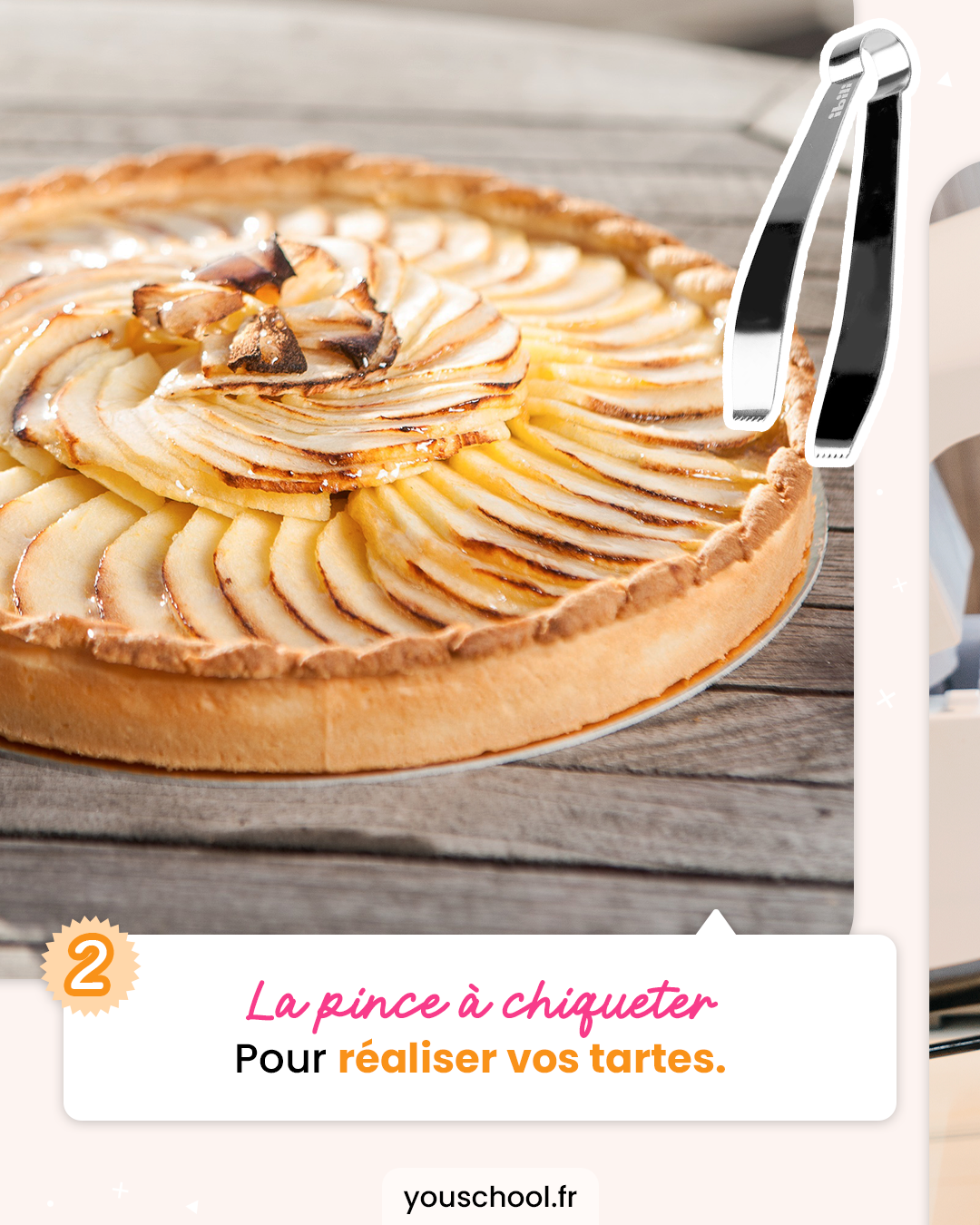 La pince à chiqueter, matériel indispensable pour passer votre CAP Pâtissier dans les meilleures conditions