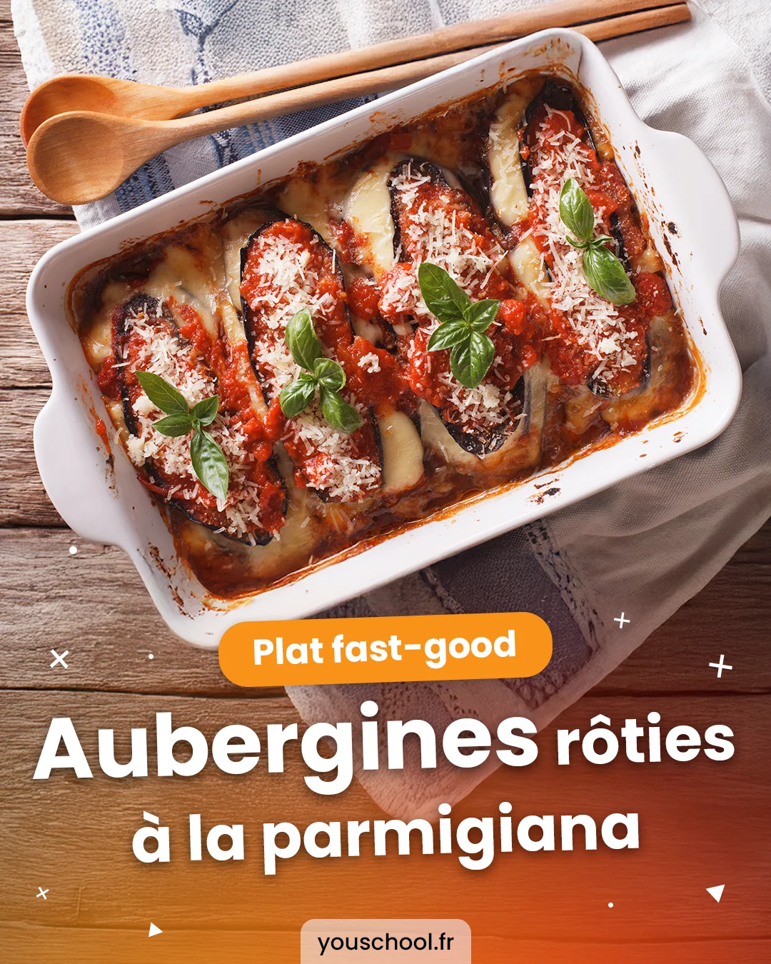 Les aubergines rôties, plat emblématique de la fast good