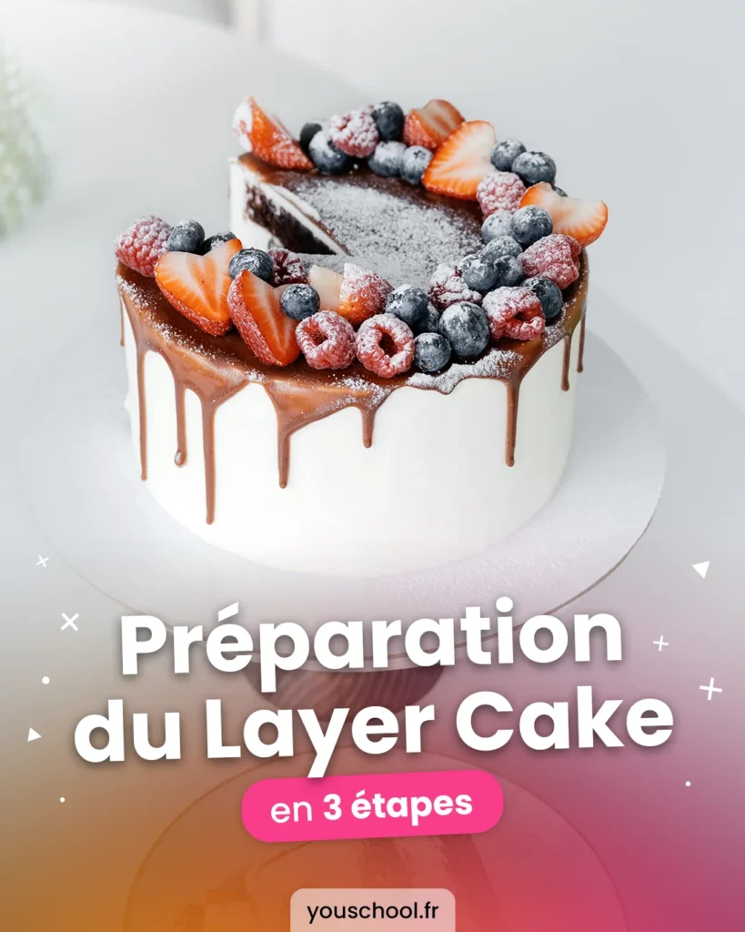 Les étapes principales pour réaliser un Layer Cake