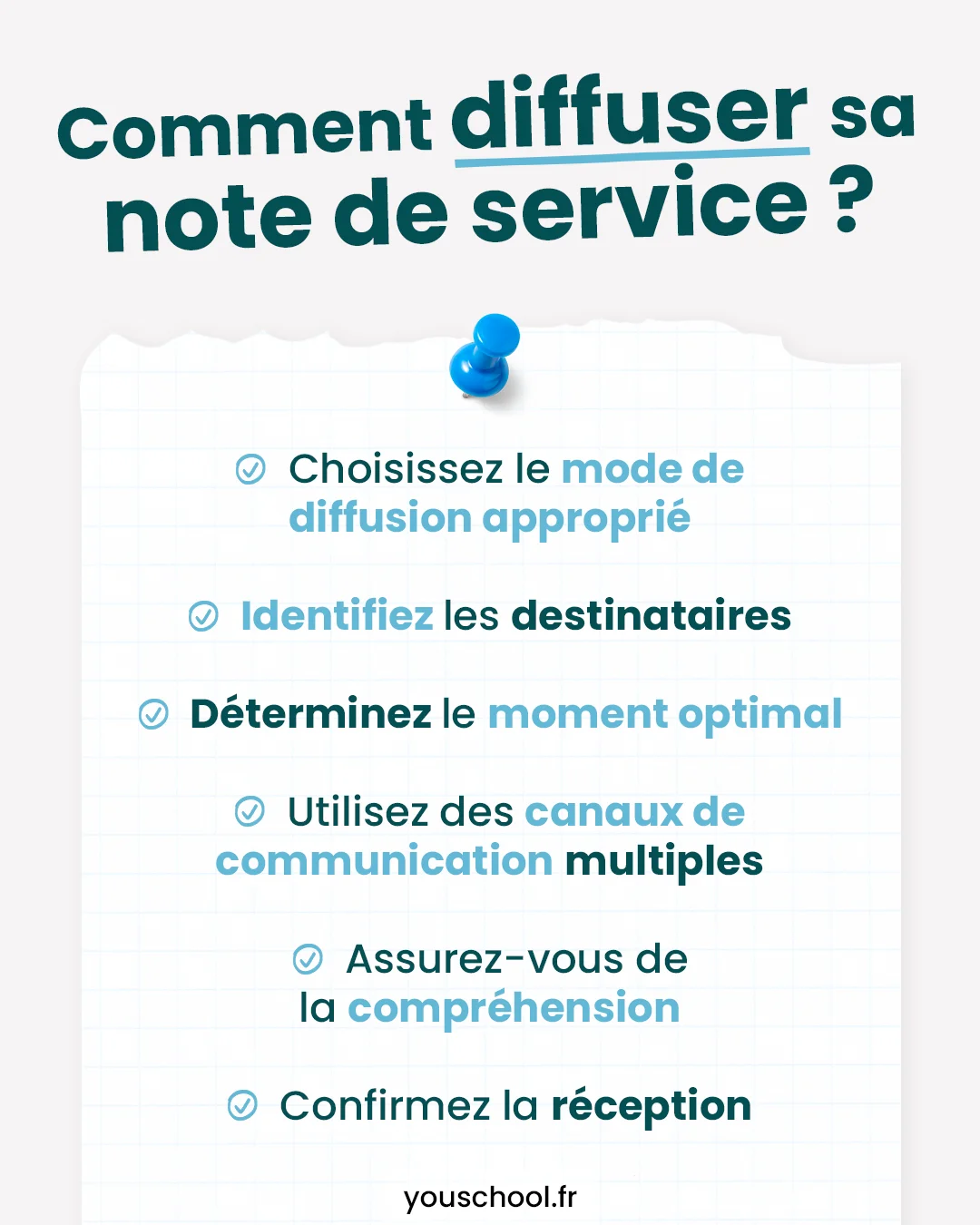 Comment diffuser une note de service, avec quels supports ?