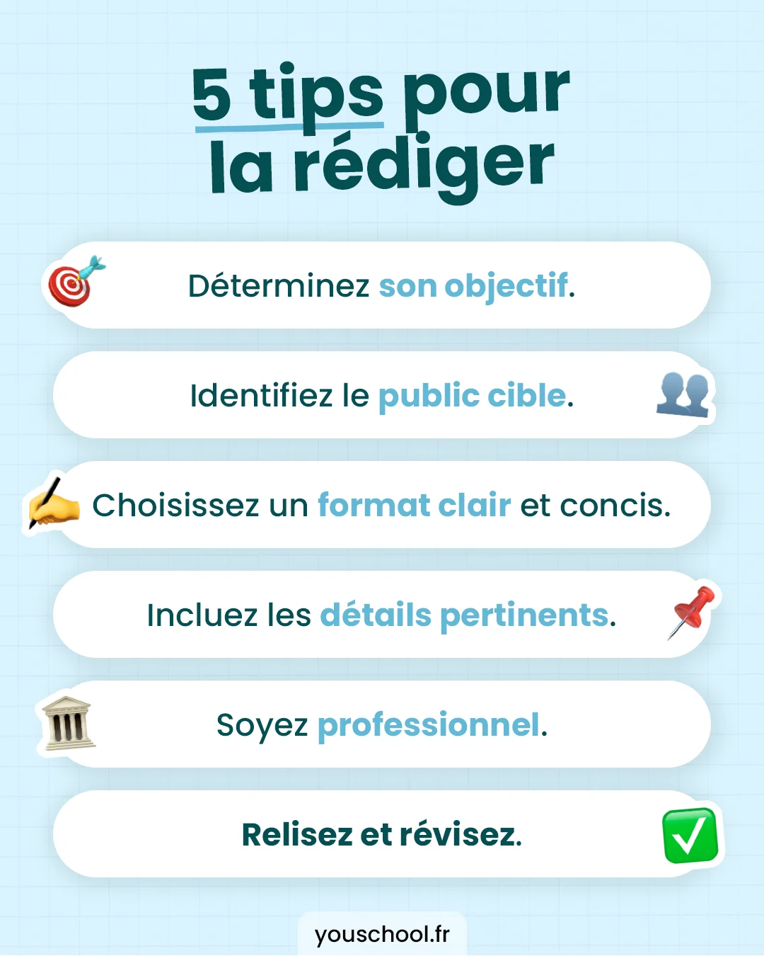 5 tips pour rédiger une bonne lettre de service
