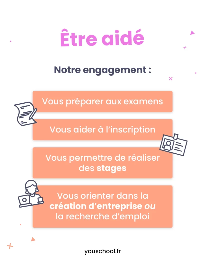 YouSchool vous accompagne dans votre démarche d'inscription au CAP Esthétique