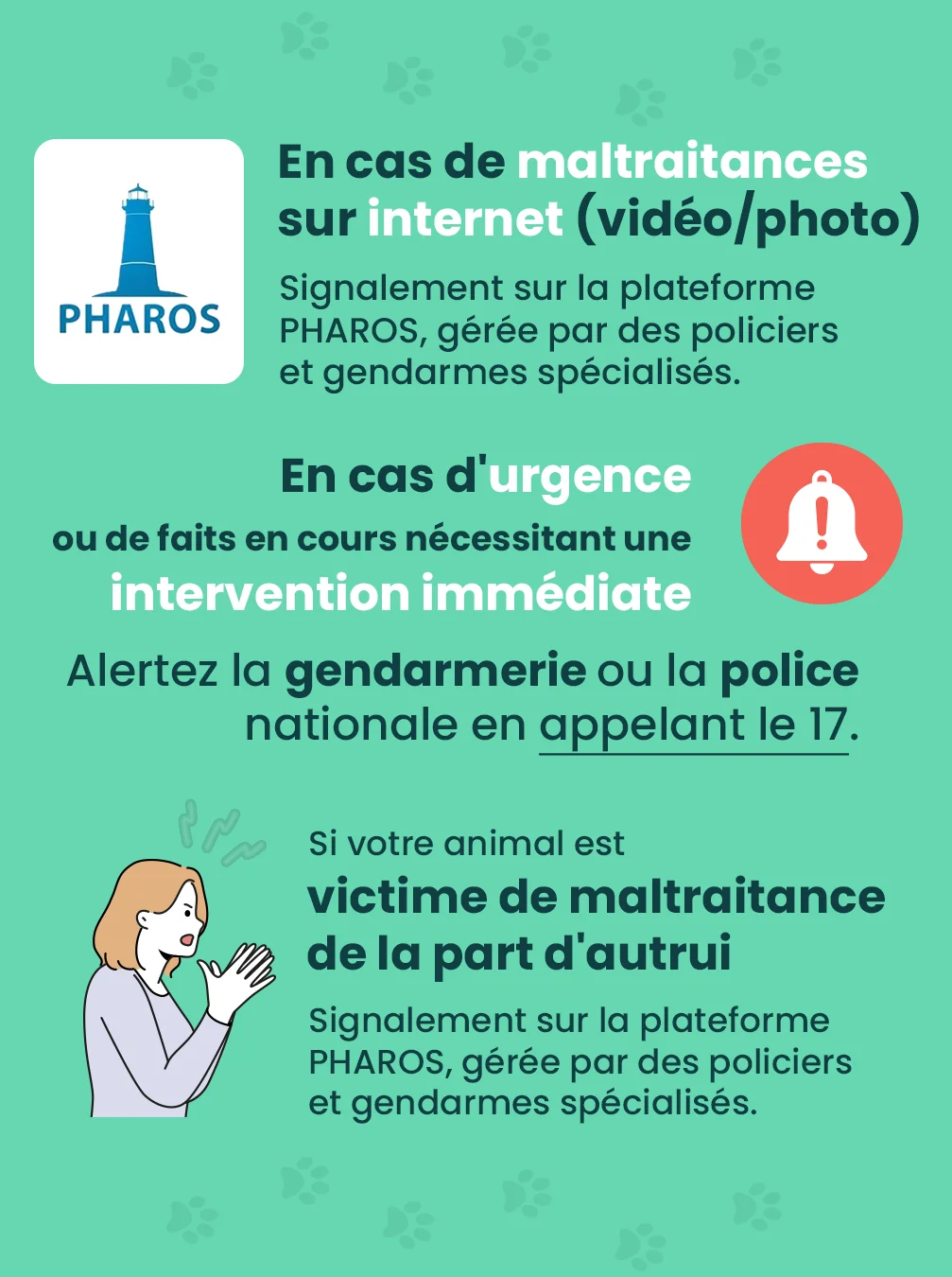 Comment faire un signalement pour maltraitance animale