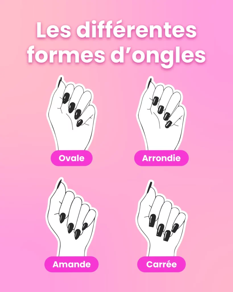 Ovale, amande, arrondie ou carrée, quelle forme d'ongle choisir ?