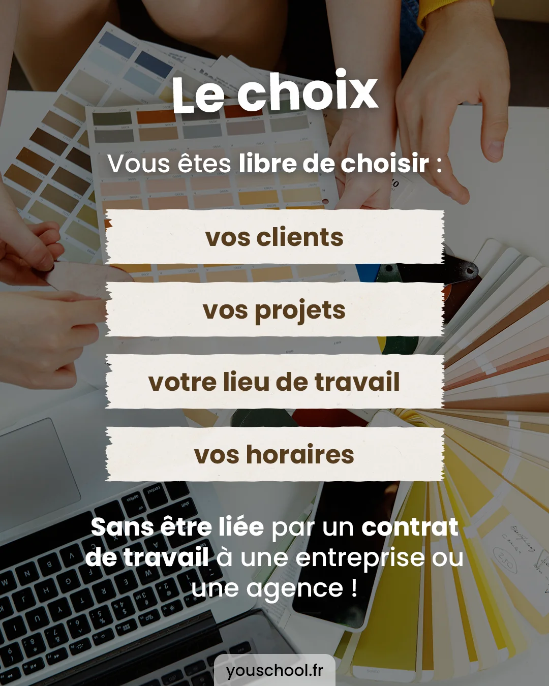Devenir décoratrice d'intérieur en freelance, les avantages et les inconvénients.