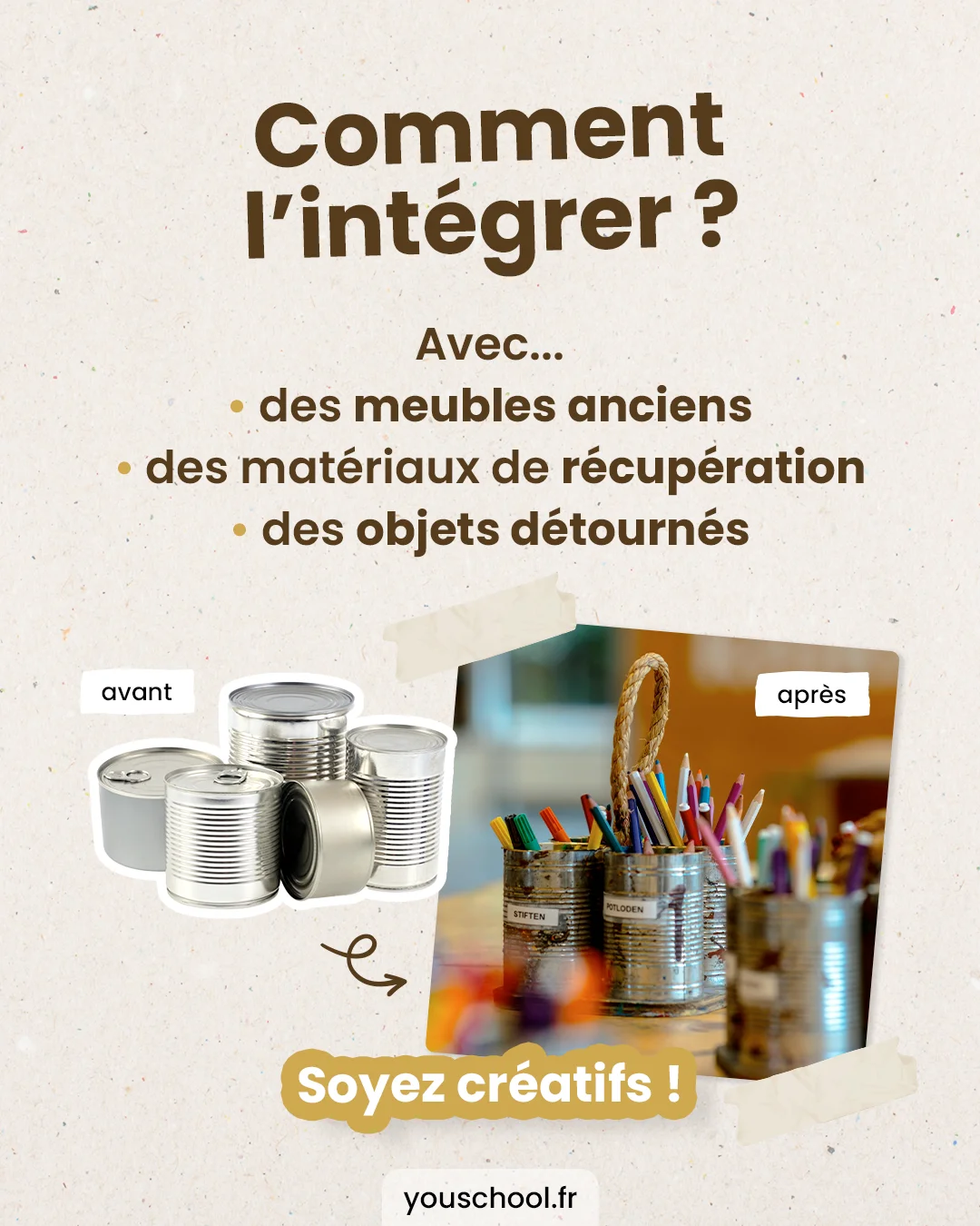 Le principe de l'upcycling en décoration d'intérieur et comment le mettre en place