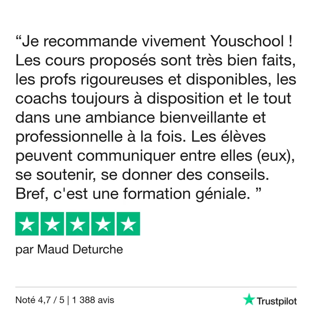 Avis Trust Pilot Maud Deturche