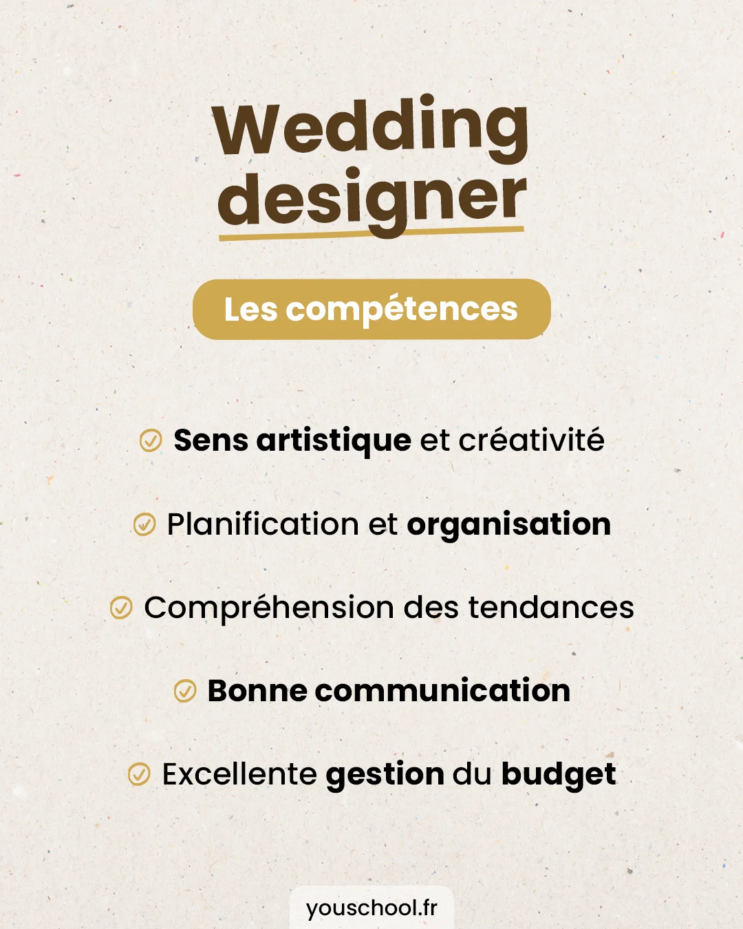 Le rôle et les compétences du wedding designer