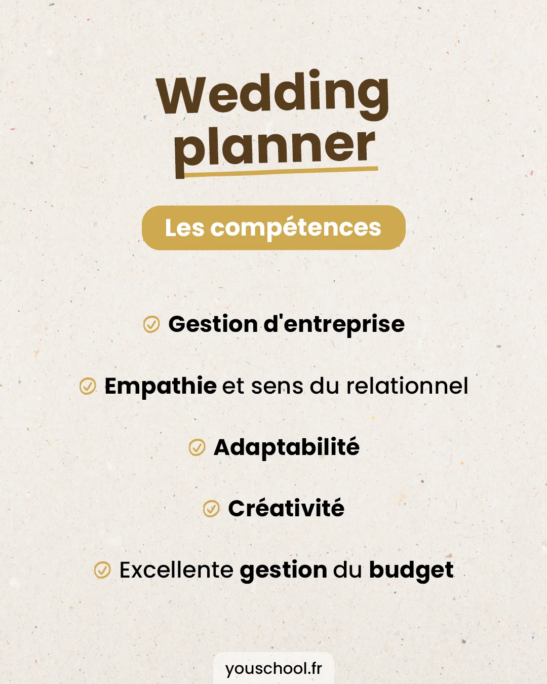 Le rôle et les compétences du wedding planner