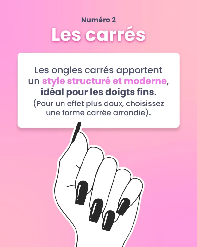 5 formes absolument parfaites pour des ongles iconiques