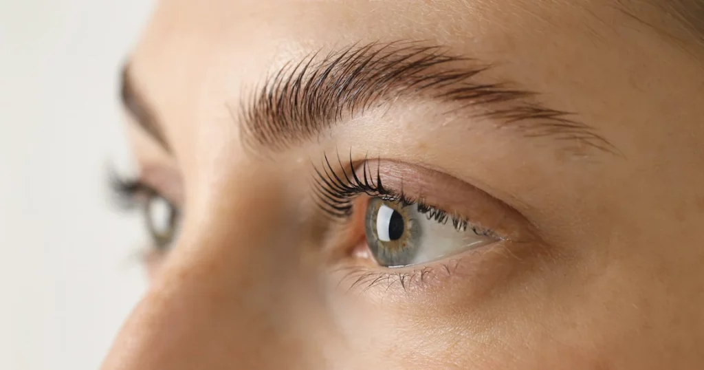 Coloration des cils