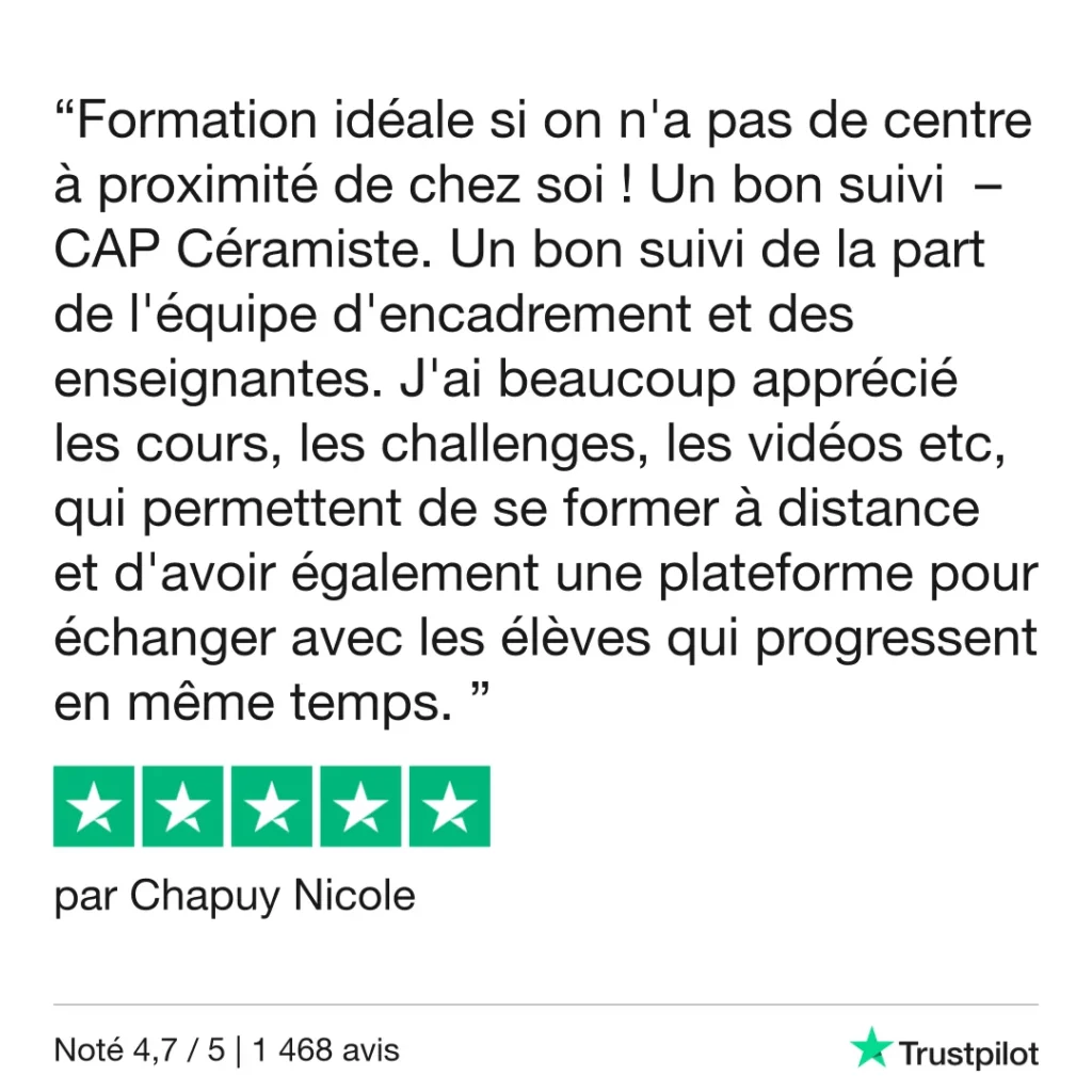 Trustpilot Review - Chapuy Nicole