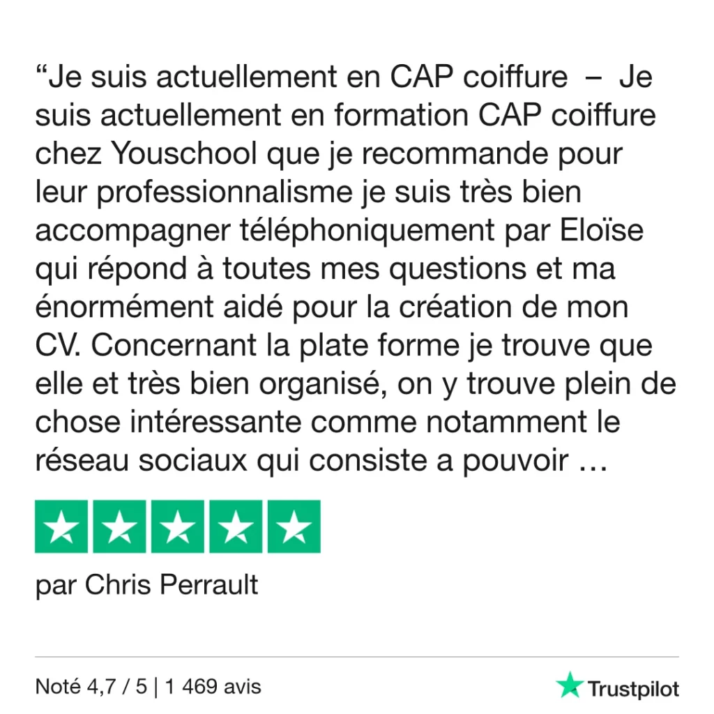 Trustpilot Review - Chris Perrault