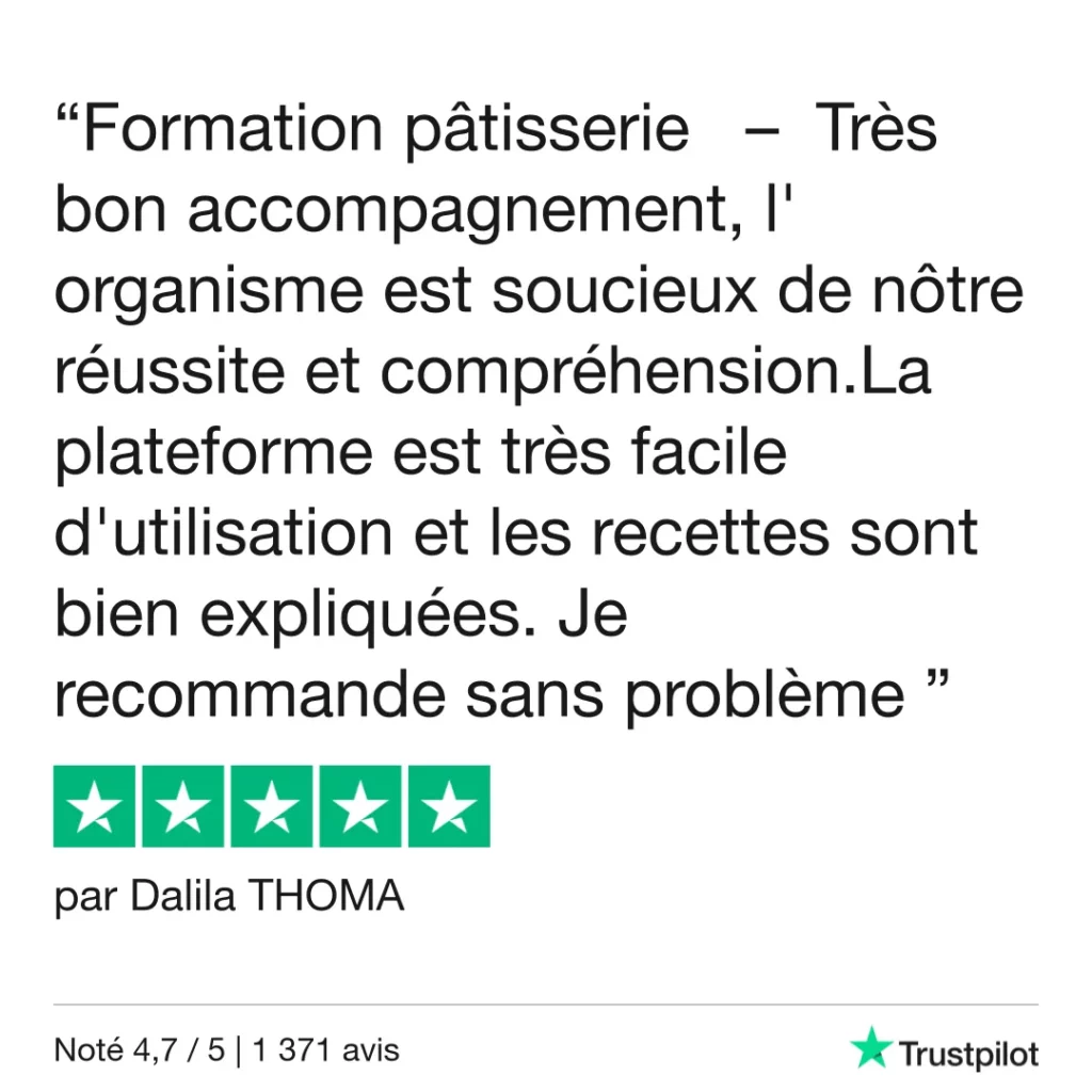 Trustpilot Review - Dalila THOMA (1)
