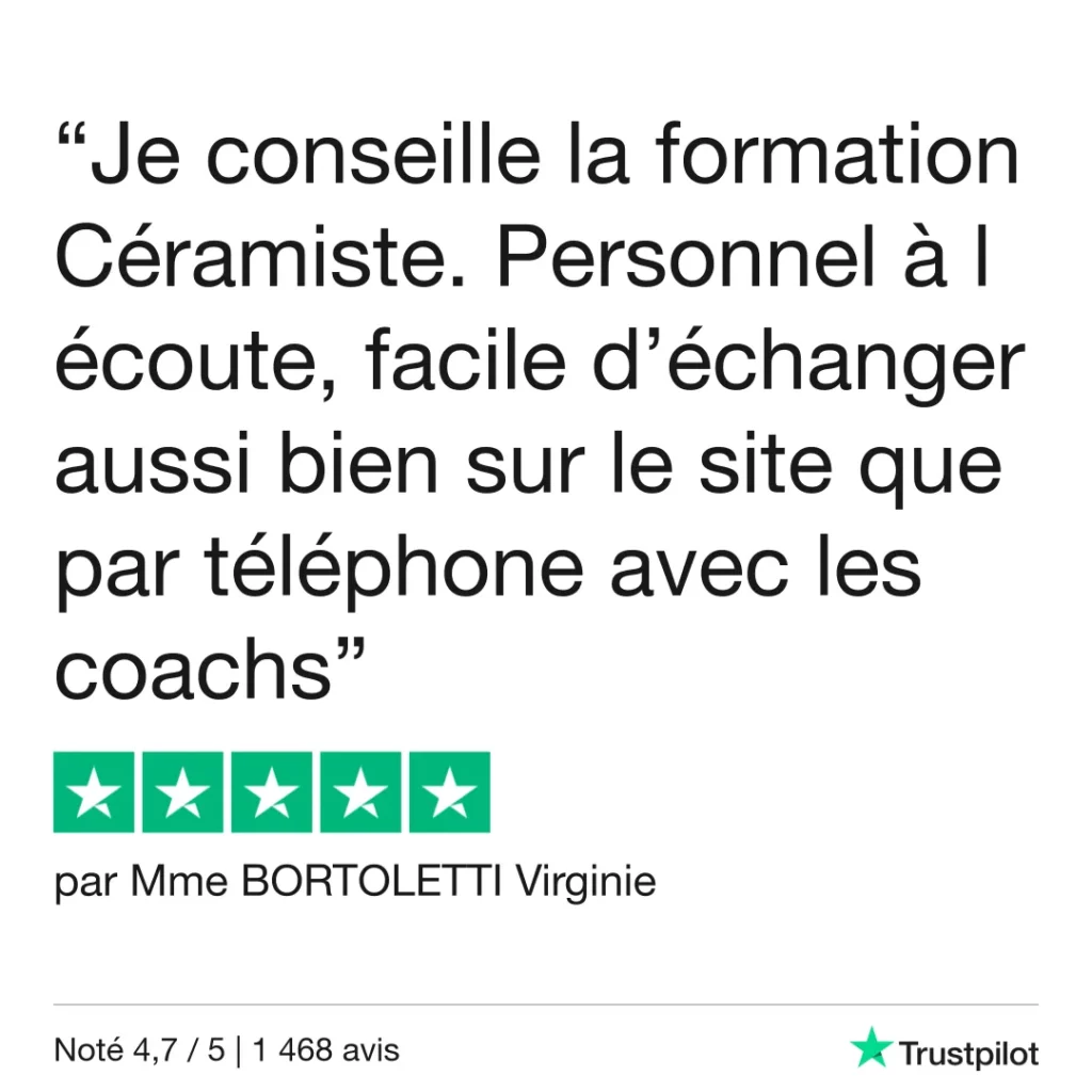 Trustpilot Review - Mme BORTOLETTI Virginie