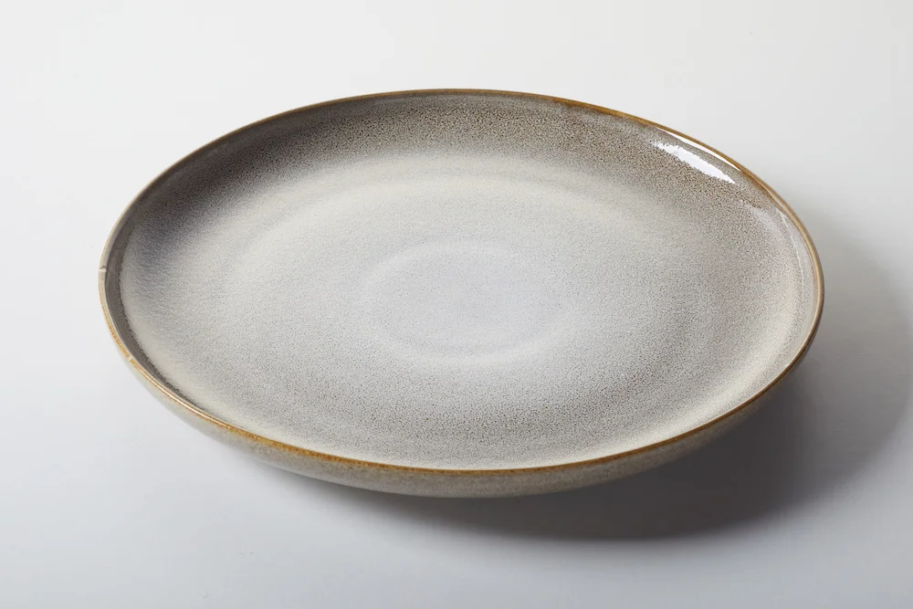 Assiettes céramique blanche