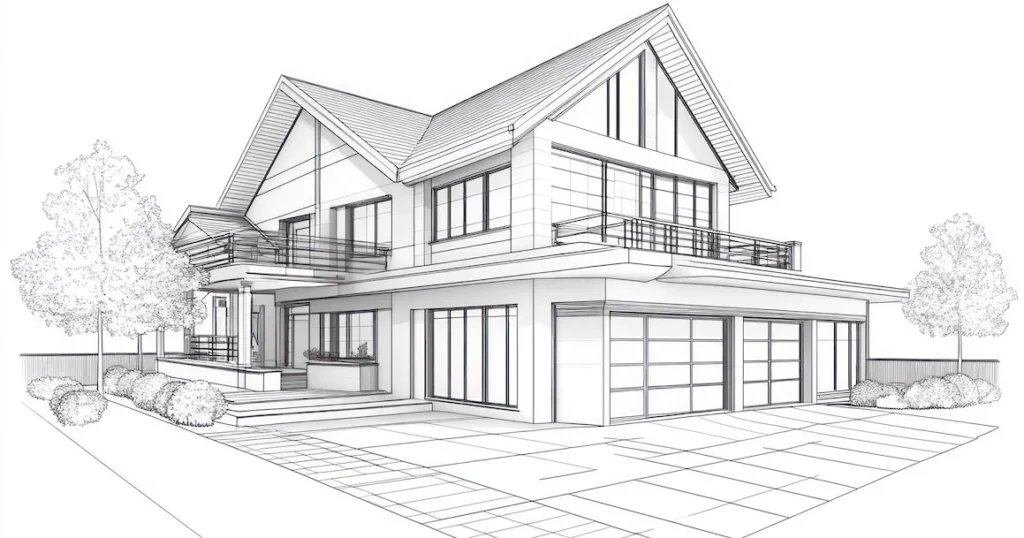 Apprenez à modéliser un toit sur SketchUp, avec une méthode claire, rapide