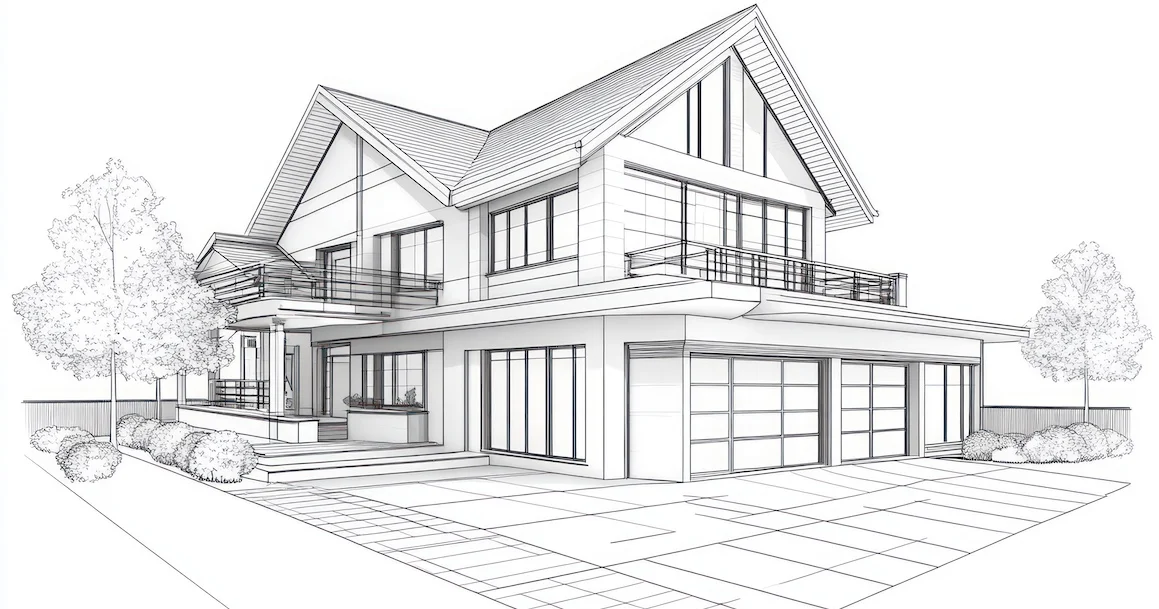 Apprenez à modéliser un toit sur SketchUp, avec une méthode claire, rapide